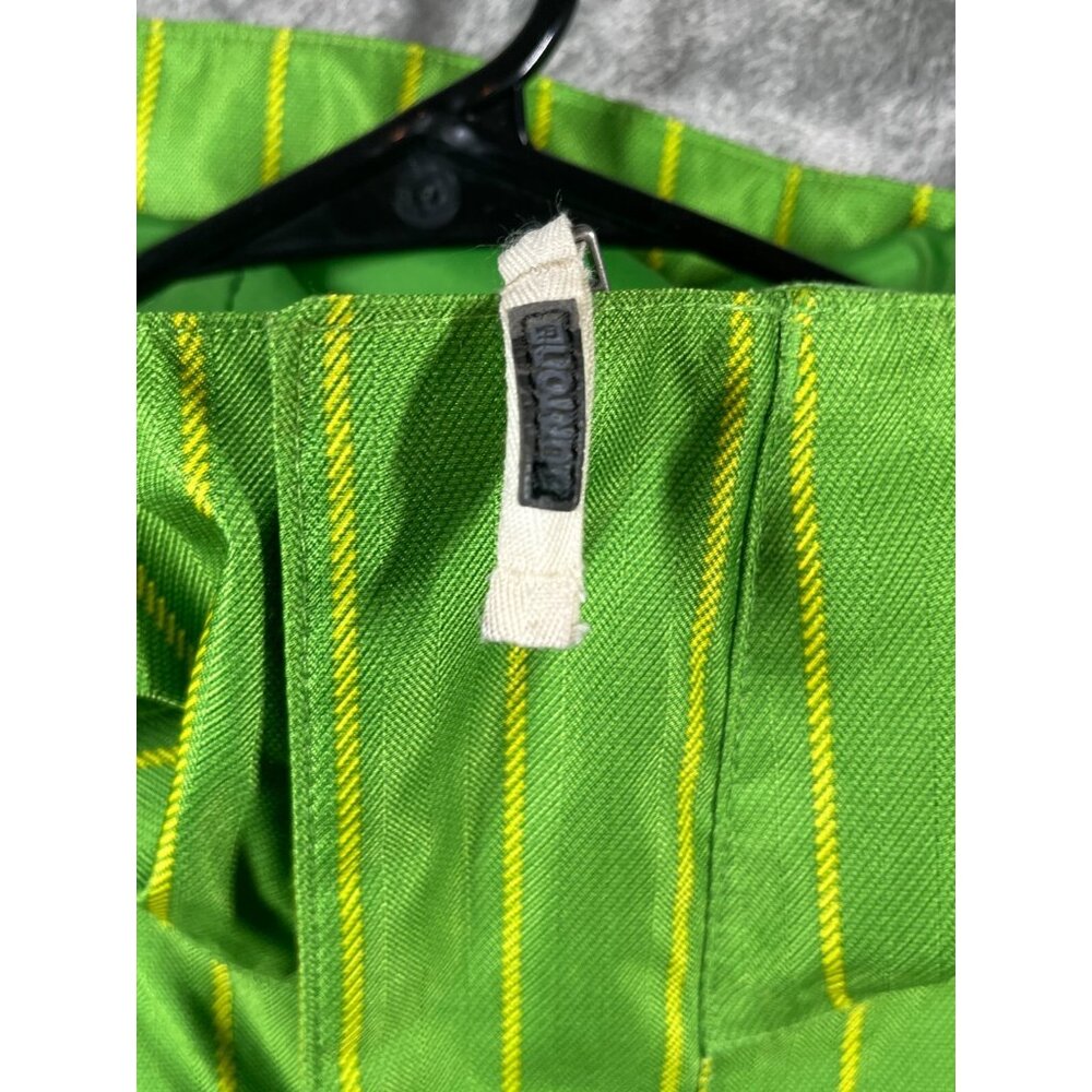 BURTON Jacket Mens Size Small Green DryRide Striped Hooded Insulated Waterproof - Picture 10 of 16